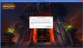 Honorbuddy screen shot of error.webp